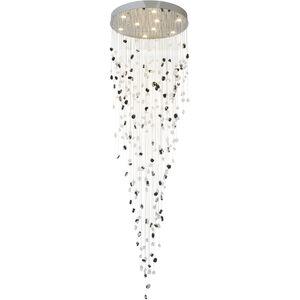 Canada 9 Light 32 inch Chrome Chandelier Ceiling Light